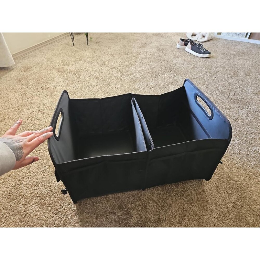 🆕Men Black Car Organizers and Storage with 6‎ Pocket Car Accessoriesizer Trunk